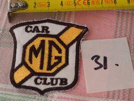 31. patch car MG club (voiture ancienne)