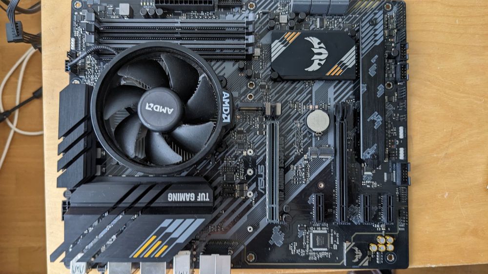 Asus TUF B550 + Lüfter + AMD Ryzen 7 5800x | Kaufen auf Ricardo