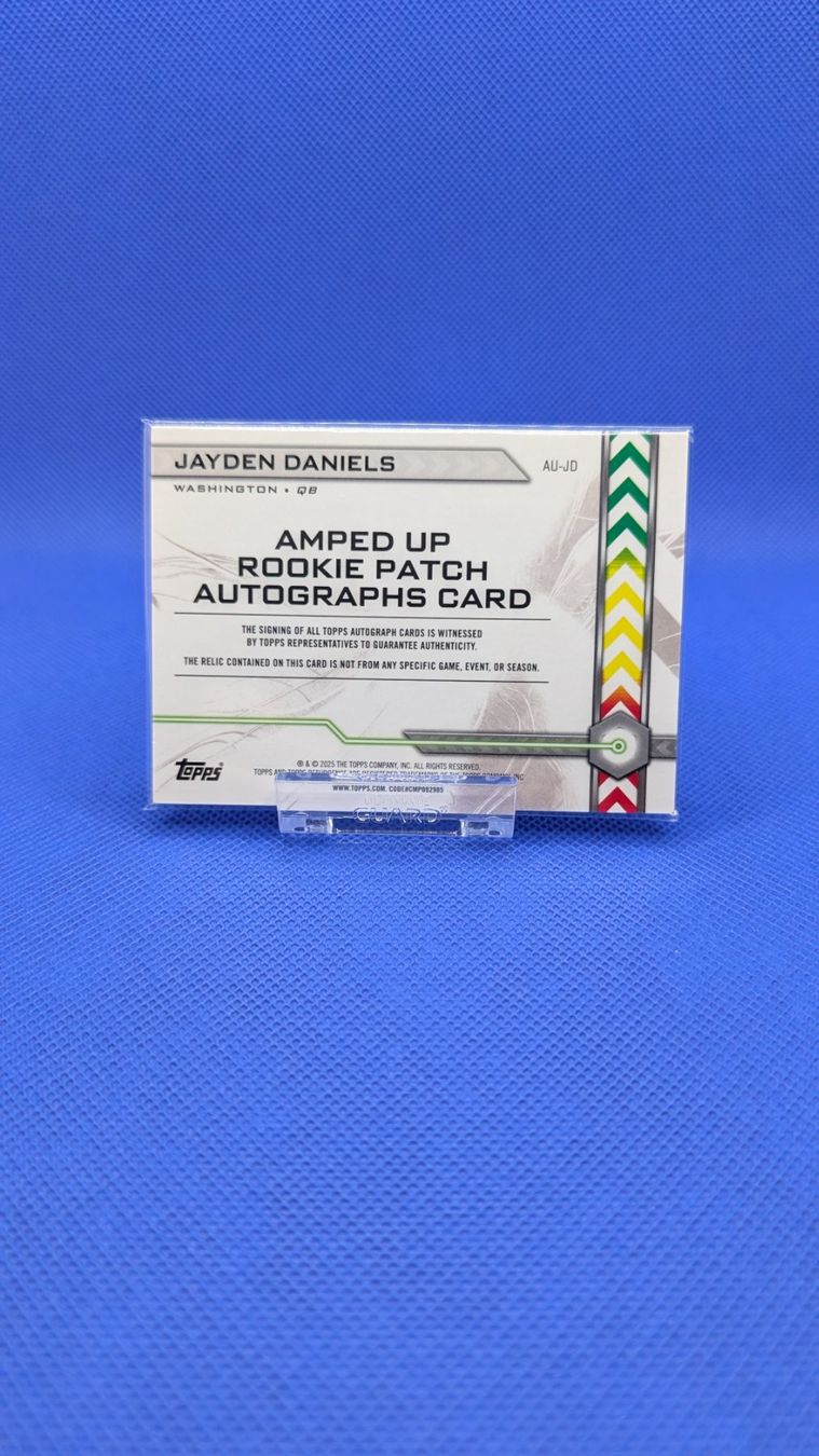 Topps Carte collezionabili: 2024 Topps Resurgence Jayden Daniels ROOKIE PATCH AUTO – Nuovo (secondo la descrizione) da Ruppoldsried venduto da levgeni91 1