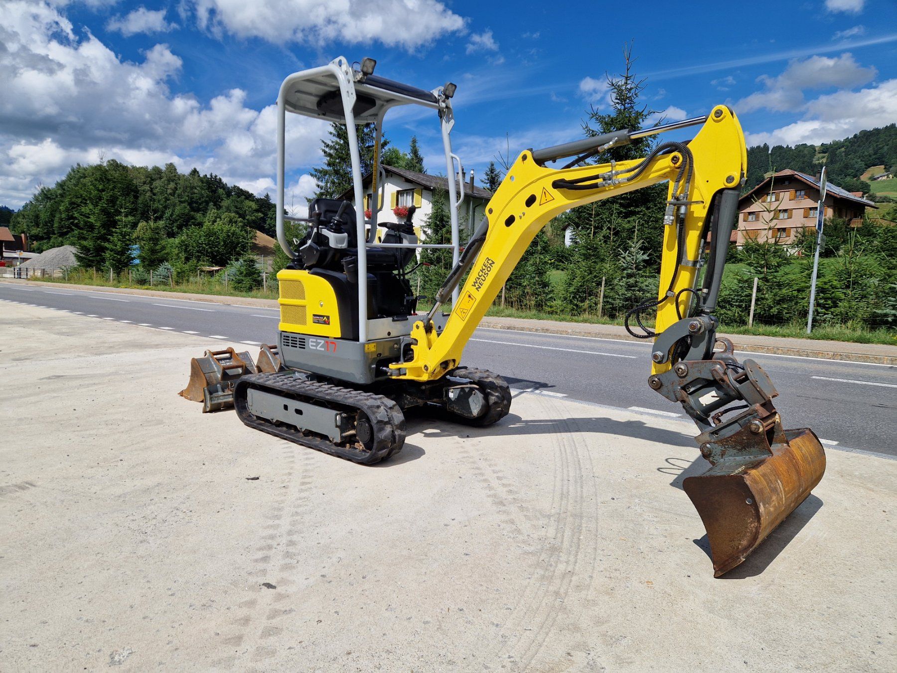 Wacker Neuson Escavatori: Raupenbagger Wacker Neuson EZ17 Bagger ab Service – Usato da Schüpfheim venduto da grischa01 5