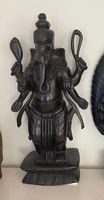 Ebenholz Ganesha Ganesh  Shiva Parvathi Shon Indien