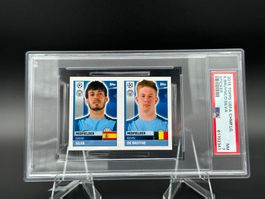 Silva & De Bruyne Topps UCL 2016 PSA 7