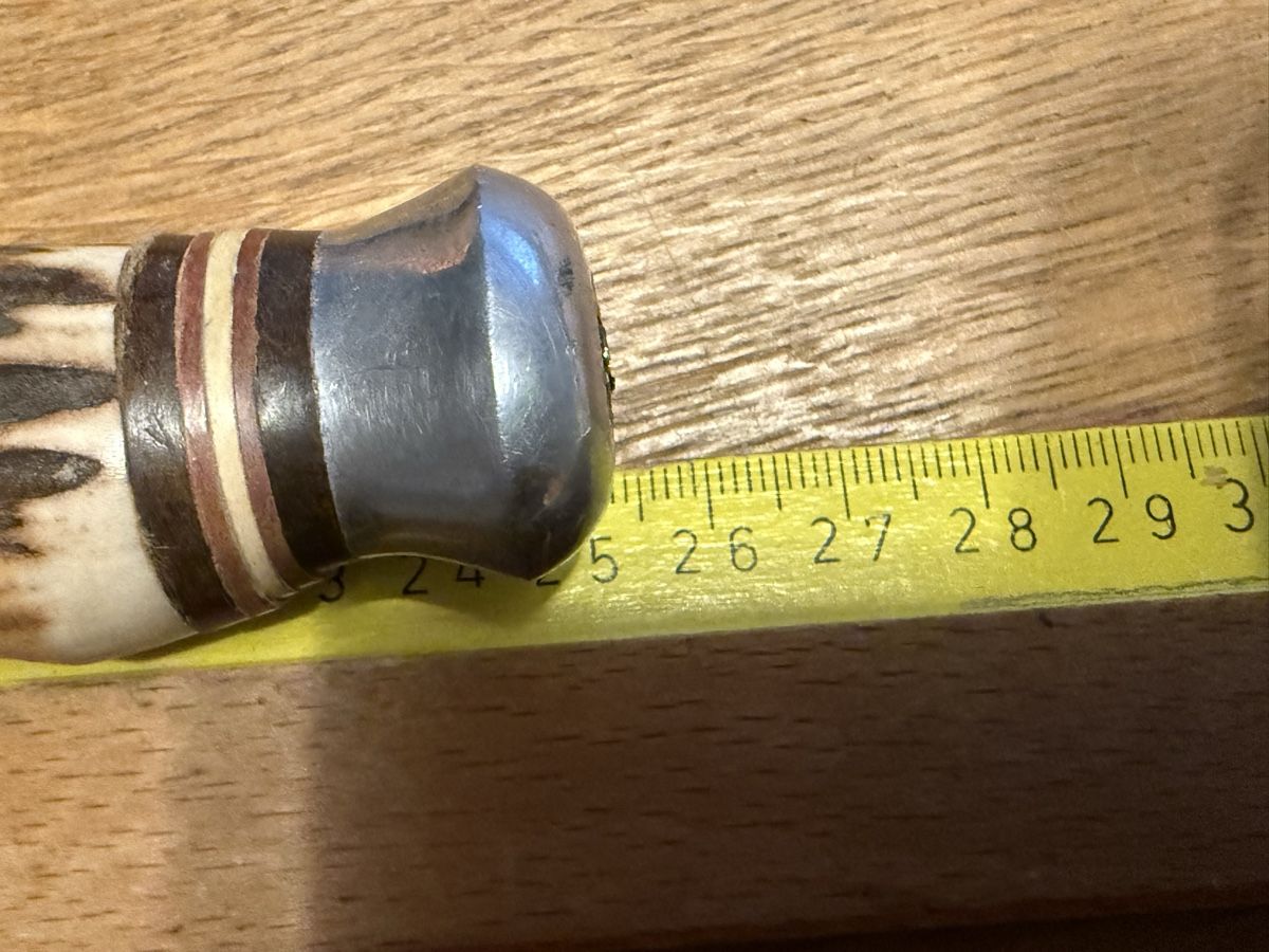 Solingen Accessori: Antikes Jagdmesser Jägermesser Messer – Usato da Goldach venduto da Messerguru 9