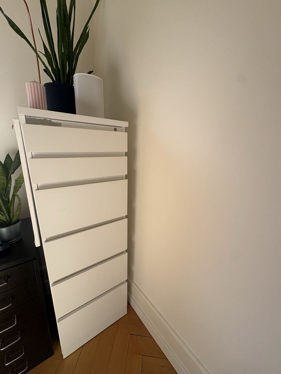 Ikea Cassettiere: MALM Kommode mit 6 Schubladen – Usato da Basel venduto da carmpalm