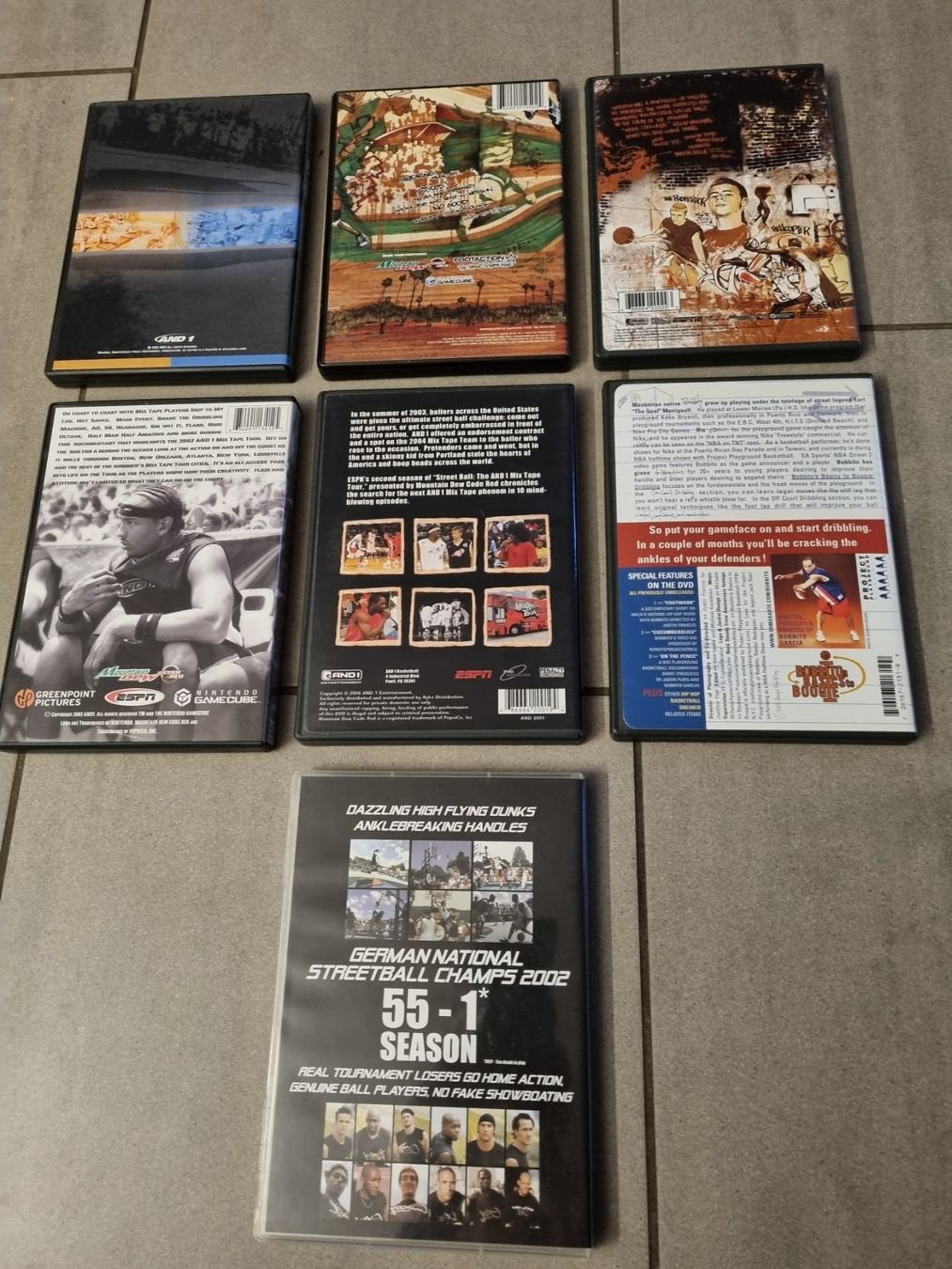 Alle DVDs: Basketball DVD Set AND1 & K1X – Gebraucht aus Münchenbuchsee von Ludo_Braenz 1
