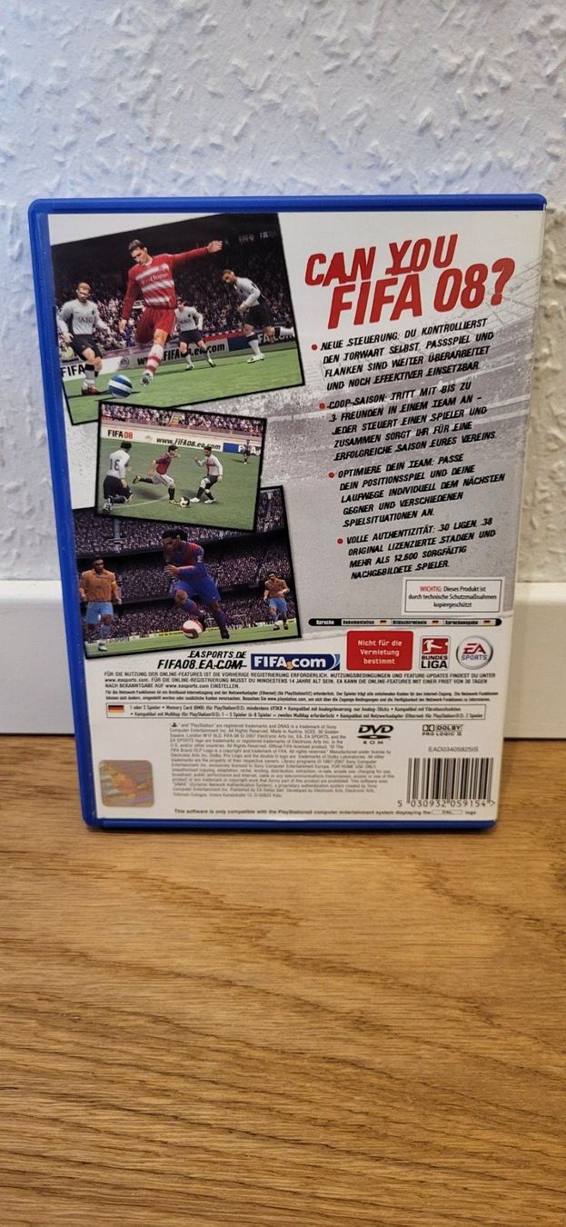 Sony Giochi: PS2 - Fifa 08 – Usato da Münsingen venduto da Heroism2010 1