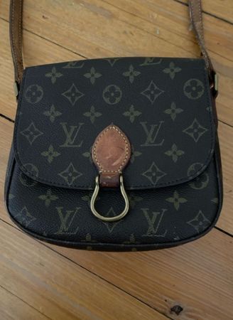 Louis Vuitton Monogram Canvas Umhaengetasche, Vintage! (49)