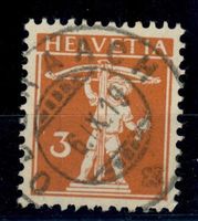 CH - Tellknabe - SBK Nr. 137 - Vollstempel Oberaach TG