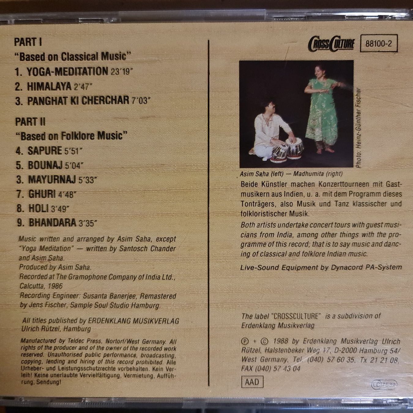 CDs: Asim Saha and friends – Gebraucht aus Dintikon von Vexi 1