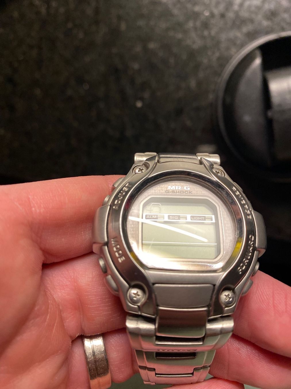 Casio Orologi: Casio G-Shock MRG 220-7, silber – Nuovo (secondo la descrizione) da Zürich venduto da Drengemann 8