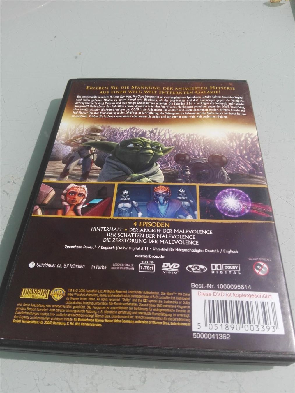 Alle DVDs: The Clone Wars: Geteilte Galaxien – Gebraucht aus St.Gallen von elk2022 3