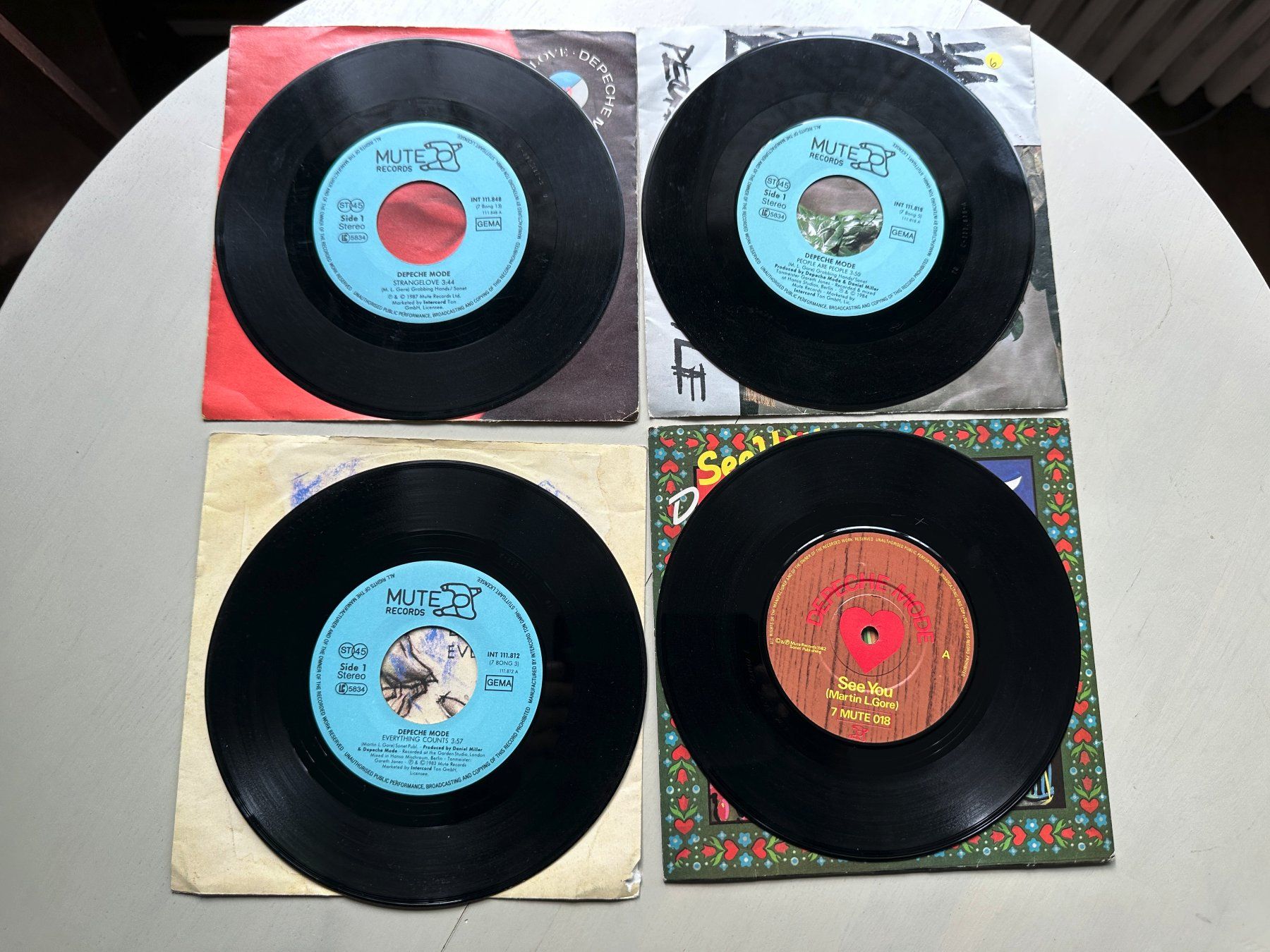 Schallplatten: DEPECHE MODE tolle rare Singles Kult Top Hit Synth 80's – Gebraucht aus Basel von Partridge 2