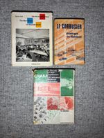 3 Bücher über Architektur: Le Corbusier, A.Roth, S.Giedion