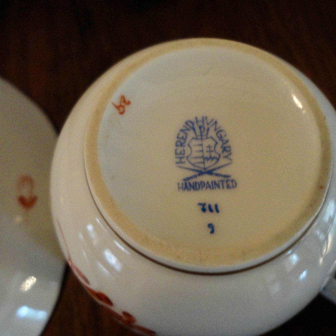 Herend Tazze: Herend Espressotasse (Apponyi Orange) – Usato da wädenswil venduto da niki20 6