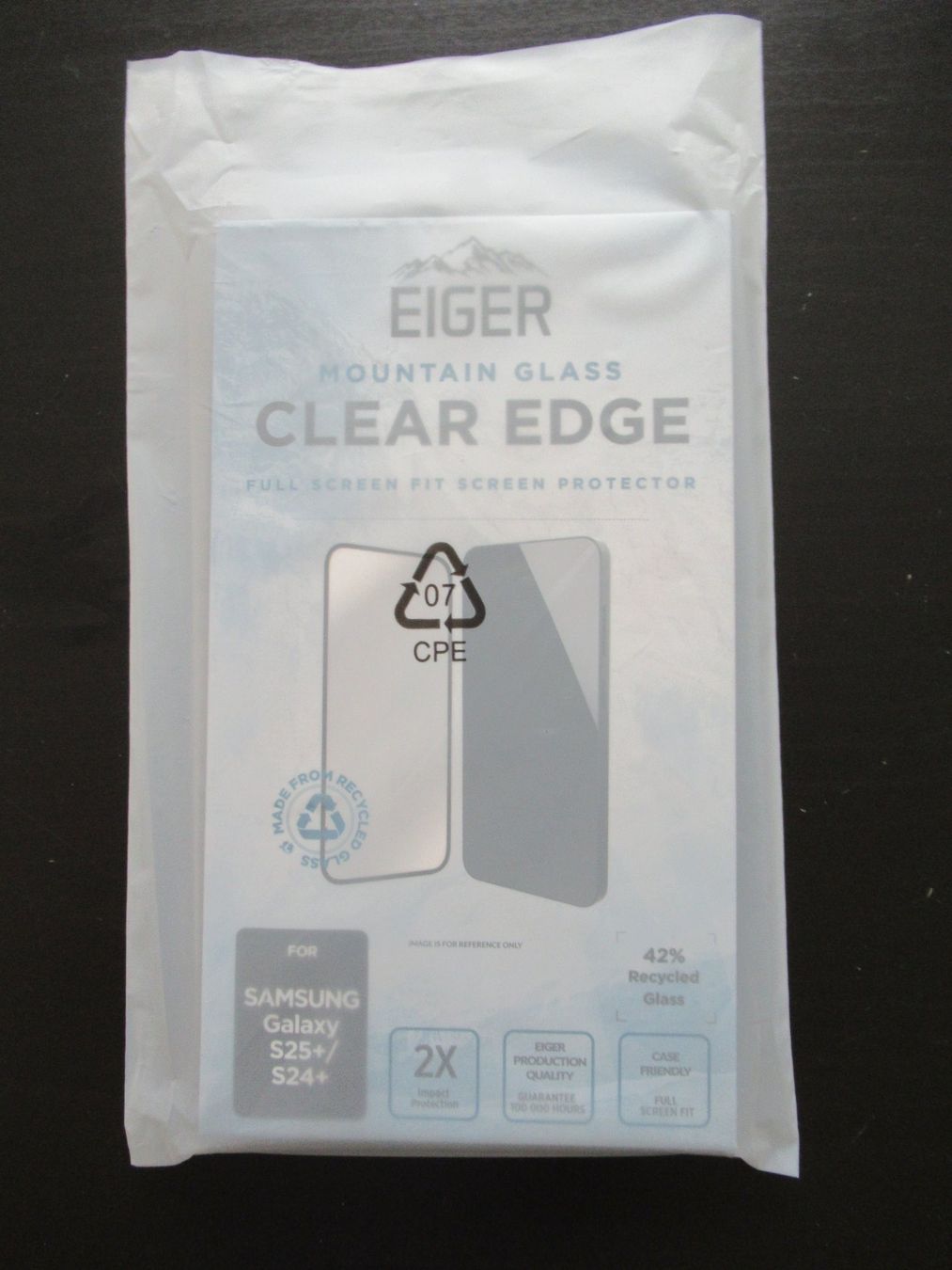 Eiger Cover & Protezioni schermo: Eiger Samsung Galaxy S25+ Plus Panzerglas 3D Displayschutz – Nuovo e nell'imballaggio originale da Binz venduto da Hailqueen 2