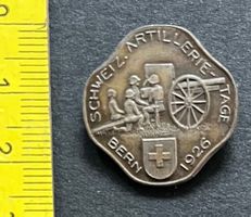 Schweizer Artillerie-Tage Bern 1926/ Abzeichen