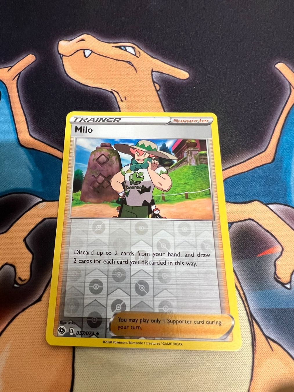 Pokémon Carte collezionabili: Milo (CPA 57) - Reverse Holo - Champion's Path – Nuovo (secondo la descrizione) da Bülach venduto da Pfrenzel