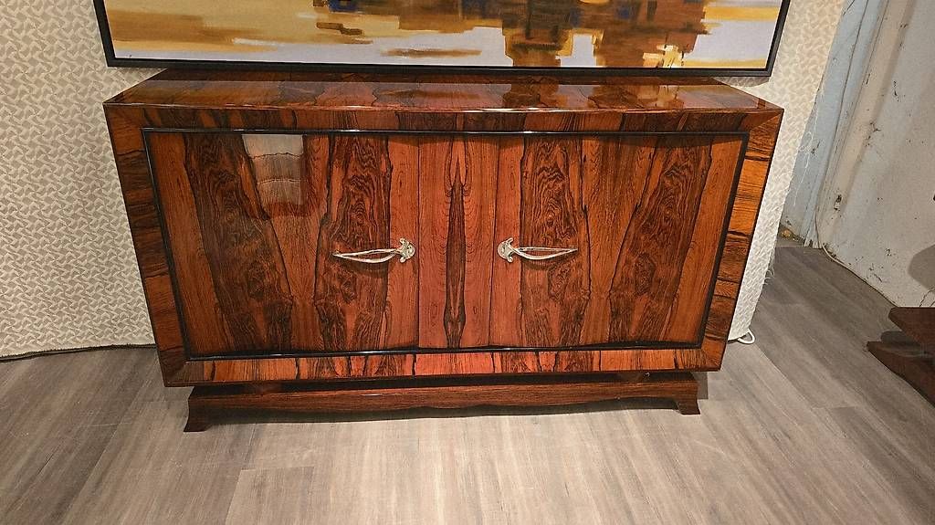Credenze: Enfilade art deco palissandre de Rio – Usato da Mollens VD venduto da espritartdeco 8