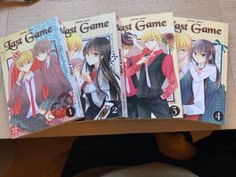 Shinobu Amano -  Last Game, Bände  1 - 4, guter Zustand