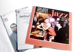 3x DAVE BRUBECK, 33 RPM Vinyl LPs aus der Zeit, >VG/VG
