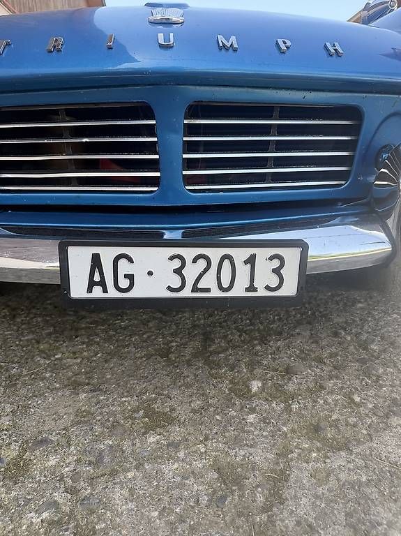 Schilder: autonummer – Gebraucht aus Zofingen von pat320