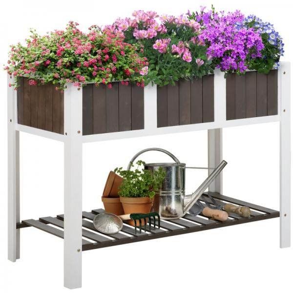 Tavoli: Pflanztisch Gartentisch hölzerne Arbeitsfläche Gartenbeete – Nuovo e nell'imballaggio originale da Kreuzlingen venduto da DealBlitz