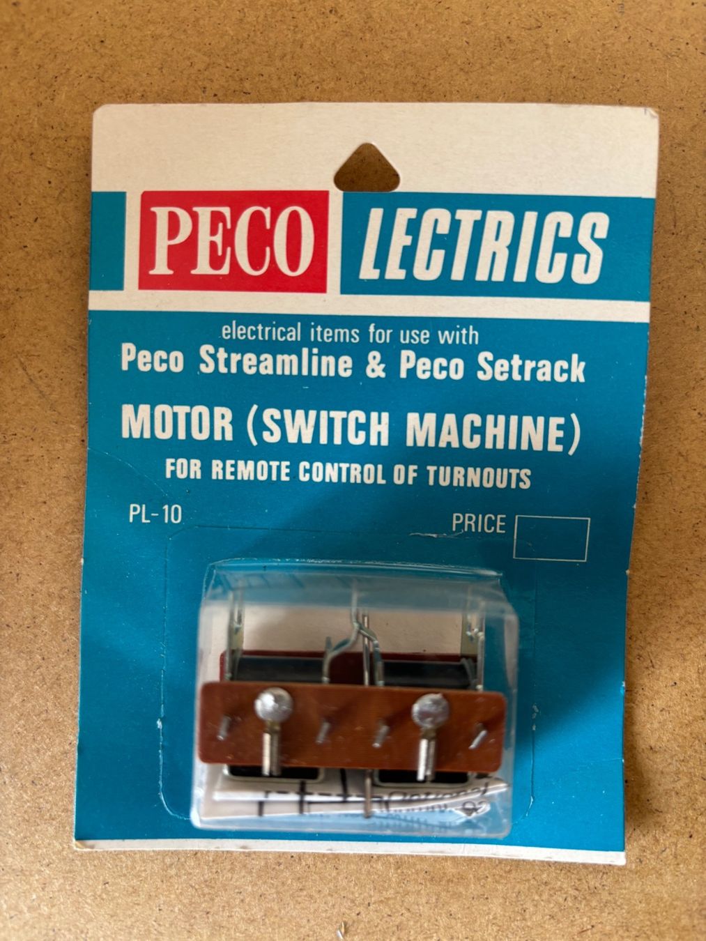 Modellini di ferrovie: Peco PL-10 Weichenantrieb – Nuovo e nell'imballaggio originale da Hauterive NE venduto da eriamch