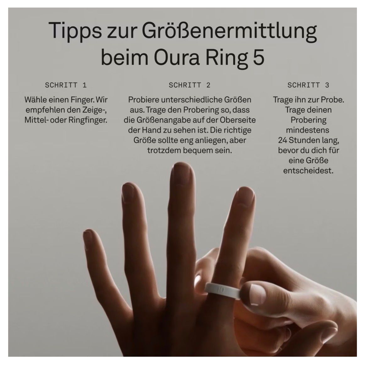 Oura Mesurer: Oura Ring 5 Sizing Kit – D'occasion à Ossingen par kai.s 1
