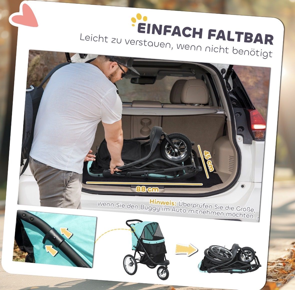Carrozzine: Hunde Buggy, Hundewagen – Usato da Stäfa venduto da snoopyche 7