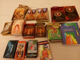 14 carte tarot, Oracle, Divine feminine + 8 livre astrologie