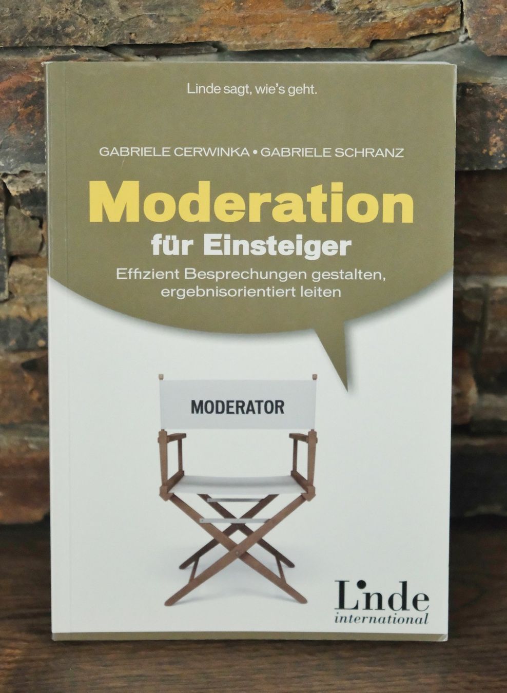 Libri: Buch Moderation für Einsteiger - Linde – Usato da Winkel venduto da man_2qfr