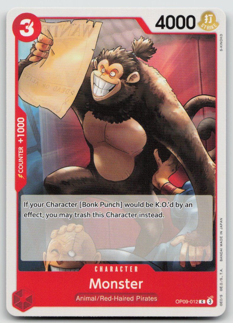 Bandai Cartes à collectionner: One Piece Monster OP09-012 C – D'occasion à Lugano par VlaseCard