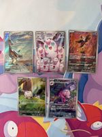 Pokémon Art Rare Karten Set – 5 Karten – Top Zustand