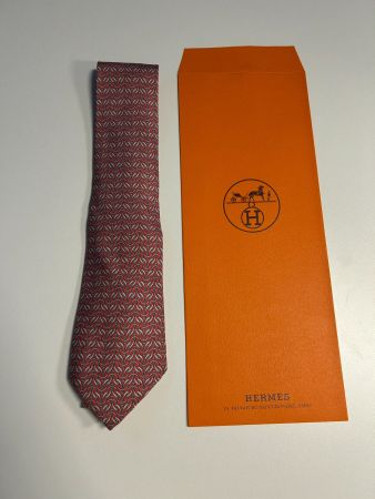 Hermès Muster Krawatte