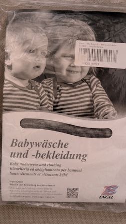 New Engel wool and silk baby body 74/80