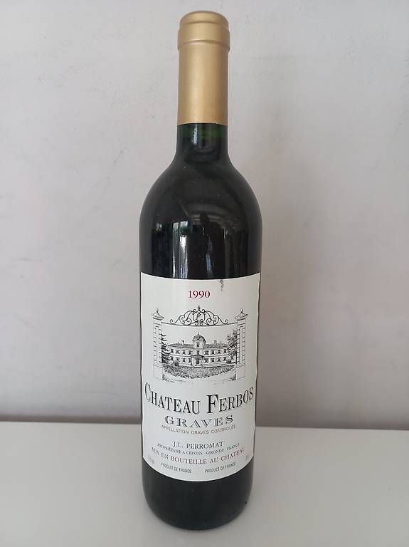 Vino: Vin Château Ferbos 1990 - 5 bouteilles – Usato da Ollon VD venduto da Timit 1