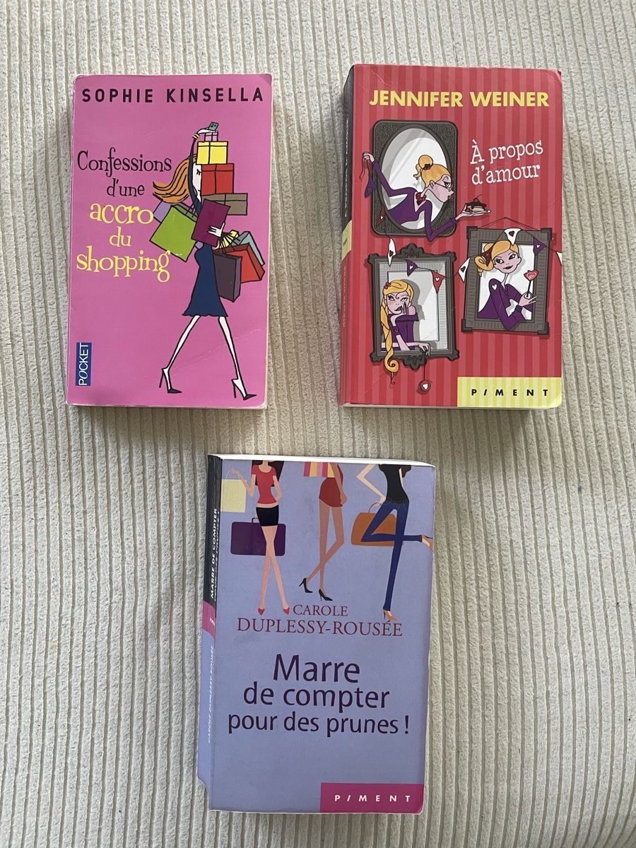 Libri: Lot de 3 romances – Usato da St-Pierre-Clages venduto da Largomuch