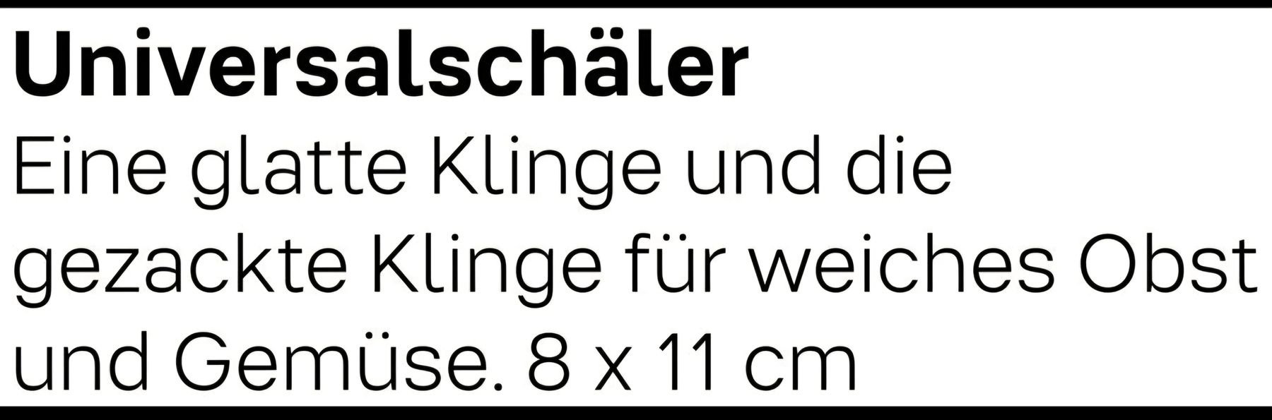 Tupperware Elettrodomestici da cucina: Tupper Universalschäler breiter Handgriff – Nuovo (secondo la descrizione) da Schweizersholz venduto da fuchs06 6