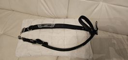 Linky Hundehalsband und Hundeleine schwarz, Neu! 🐶