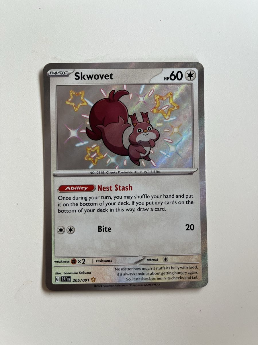Pokémon Carte collezionabili: Skwovet Pokemon EN – Nuovo (secondo la descrizione) da Reichenbach i. K. venduto da del_c7lw
