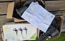 Trio Leuchten Gartenstrahler drei 3er Set - neu