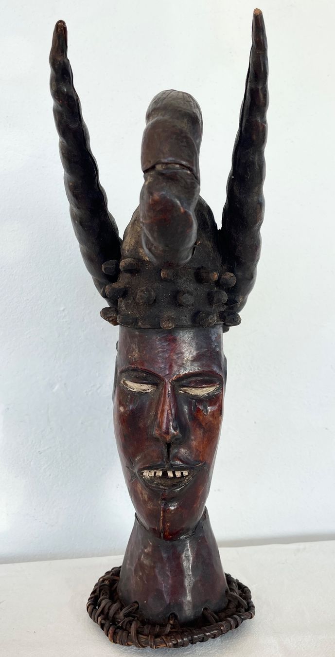 Skulpturen & Statuen: seltene antike Kult Skulptur Ekoi Figur Nigeria 38 cm – Gebraucht aus Rüthi (Rheintal) von Kunsthaus777 8