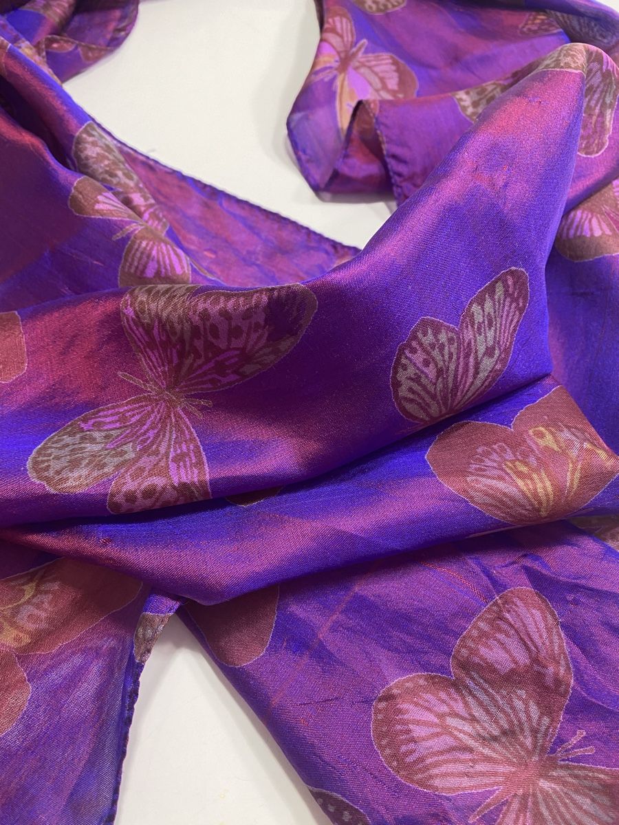 Foulards, Tücher & Schals: Seiden Schal 🌸 – Gebraucht aus Opfikon von Luis144 9