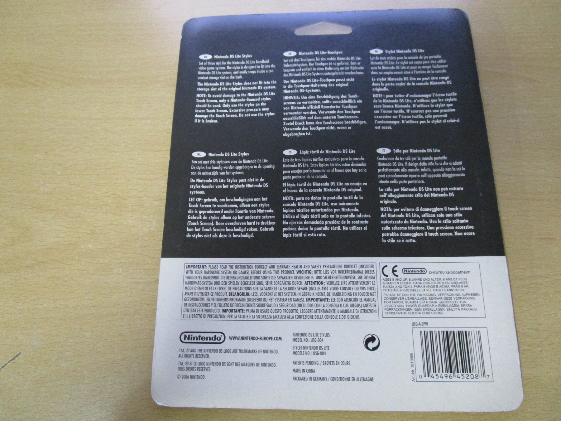 Nintendo Giochi: Nintendo DS Lite Stylus weiss Original - 3er Pack - Neuware – Nuovo e nell'imballaggio originale da Goldau venduto da agestuffer 1