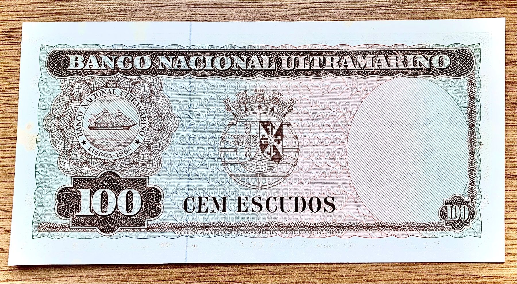 Banknoten: 100 Escudos Timor/Portugal 1963!!! UNC!!! – Neu (gemäss Beschreibung) aus Oberentfelden von NunoLouro 1