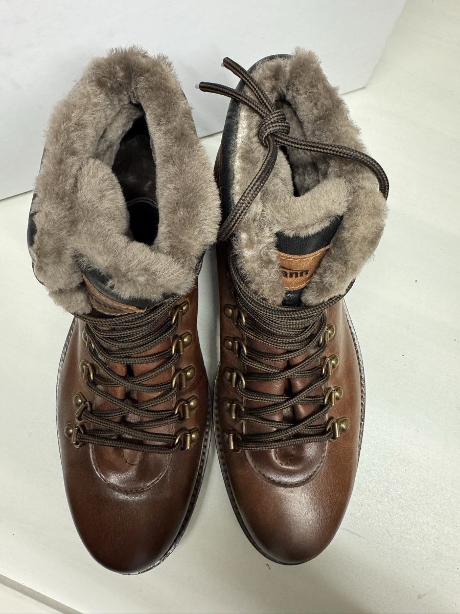 Scarpe da donna: Bottes Ammann cuir marron fourrées, taille 41, neuves – Nuovo e nell'imballaggio originale da Brügg BE venduto da Goob 2