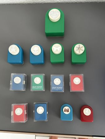 Stanzer mit verschiedenen Motiven