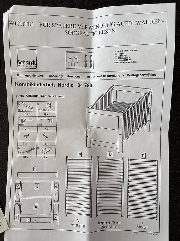 Letti: Schardt Kinderzimmer Set Nordic weiss – Usato da Siebnen venduto da copa11 1