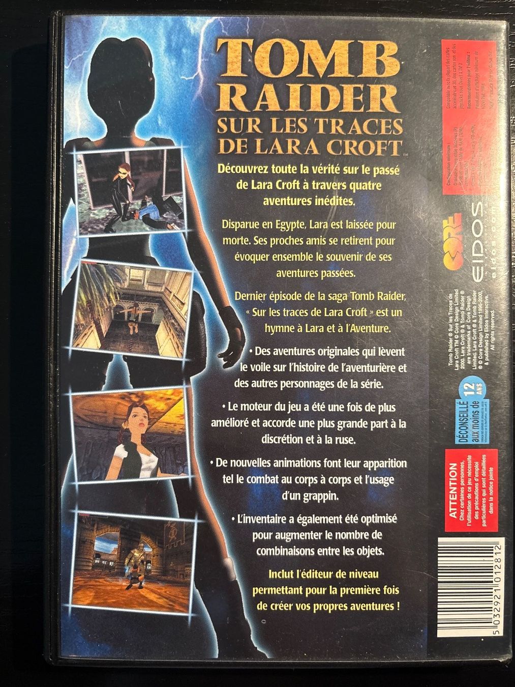 Giochi: Tomb Raider 2 PC CD-Rom - Lara Croft - Nostalgie Game! – Usato da Villaz-St-Pierre venduto da mon_t2fn 2