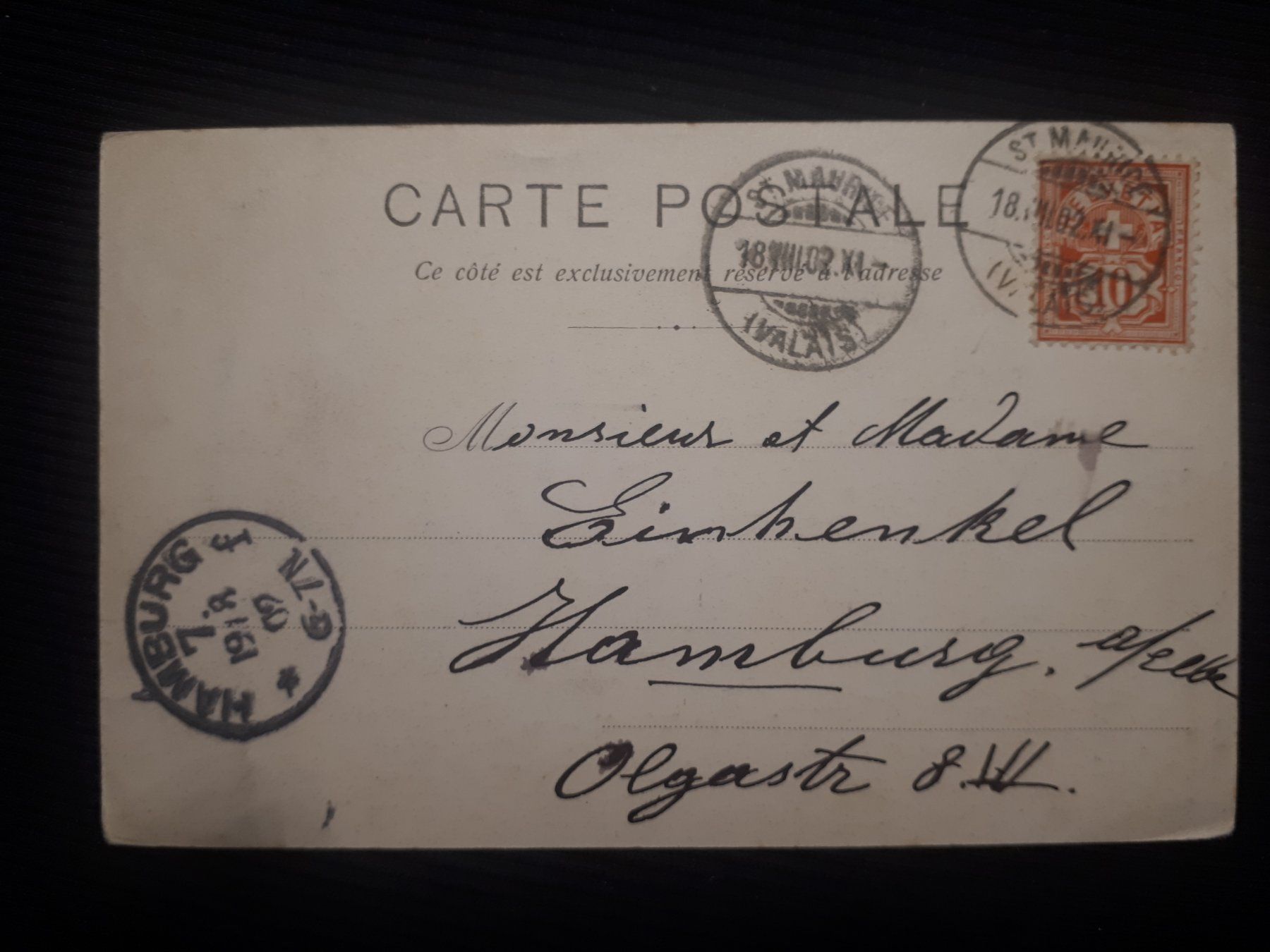 Ansichtskarten: SAINT-MAURICE 1902 - ANIMEE – Gebraucht aus Ponto Valentino von giorgia06 1